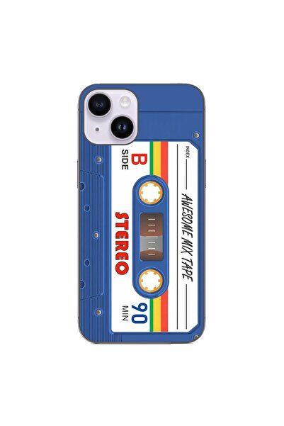 OEM Husa compatibila cu Apple iPhone 15 Silicon Gel Tpu Model Caseta Vintage ...