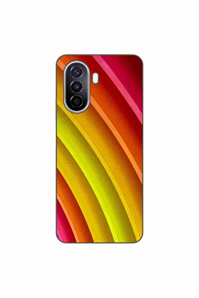 OEM Θήκη συμβατή με Huawei Nova Y70 από σιλικόνη gel TPU με σχέδιο αφηρημένων...