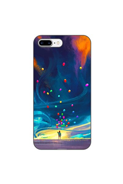 OEM Husa compatibila cu Apple iPhone 7 Plus, iPhone 8 Plus Silicon Gel Tpu Mo...