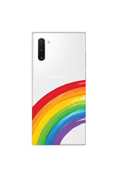 Other Samsung Note 10 Plus Rainbow 3 Transparent Silicone TPU Θήκη
