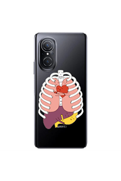 Other Huawei Nova 9 SE Anatomy Transparent Silicone TPU Θήκη