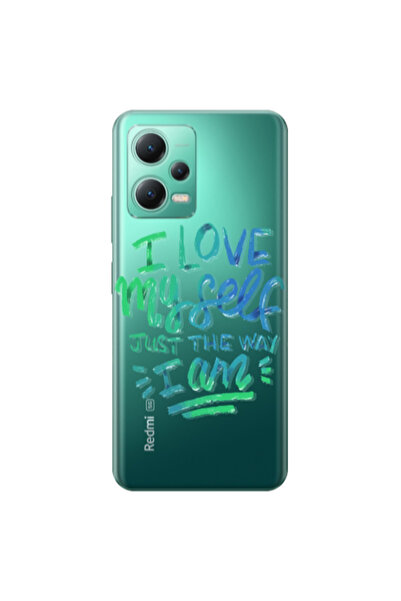 Other Xiaomi Redmi Note 12 Pro Plus 5G I Love My self Transparent Silicone TP...