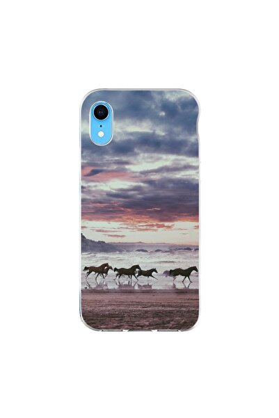OEM Husa compatibila cu Apple iPhone XR Silicon Gel Tpu Model Cai Alergand