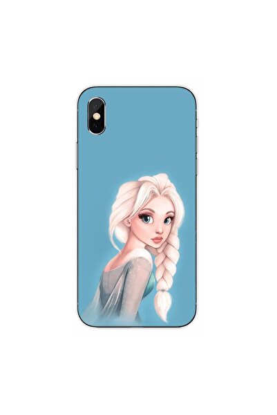 OEM Husa compatibila cu Apple iPhone X Silicon Gel Tpu Model Printesa