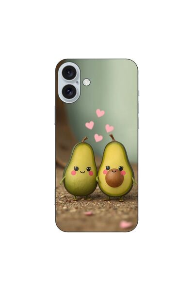 OEM Θήκη συμβατή με Apple iPhone 16 Plus από Σιλικόνη Gel TPU με σχέδιο Kawai...