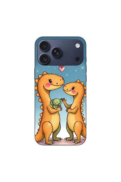 OEM Husa compatibila cu Apple iPhone 17 Pro Max Silicon Gel Tpu Model Dino Cu...