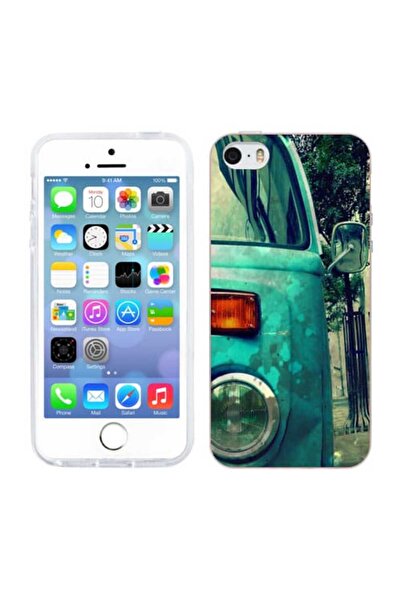 OEM Husa compatibila cu Apple iPhone 5S, iPhone 5 Silicon Gel Tpu Model Vinta...