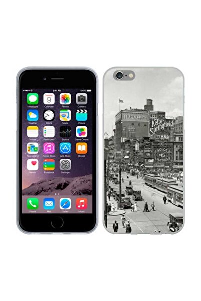 OEM Θήκη συμβατή με Apple iPhone 6, iPhone 6S, από σιλικόνη gel TPU, με σχέδι...