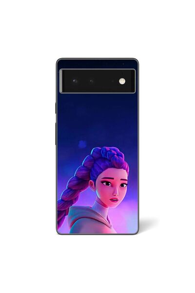 OEM Case compatible with Google Pixel 6 Silicone Gel Tpu Pattern KPop Demon H...