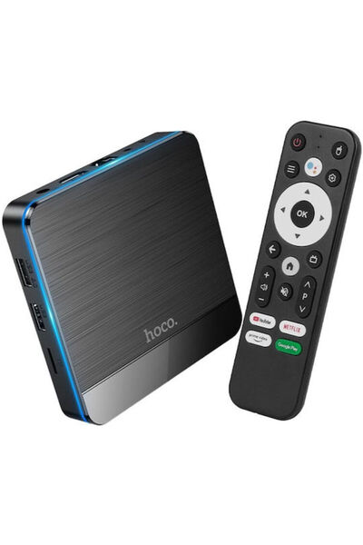 hoco. Hoco TV Box DQ07 Primo 47071-OC 4K UHD με WiFi, USB 2.0, 4GB RAM και 64...
