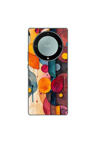 OEM Husa compatibila cu Honor Magic 5 Lite Silicon Gel Tpu Model Abstract Sha...