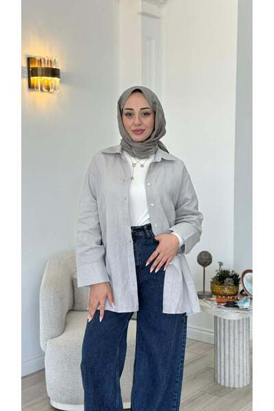QOOQ STORE QOOQ Lin Gömlek 25ss212