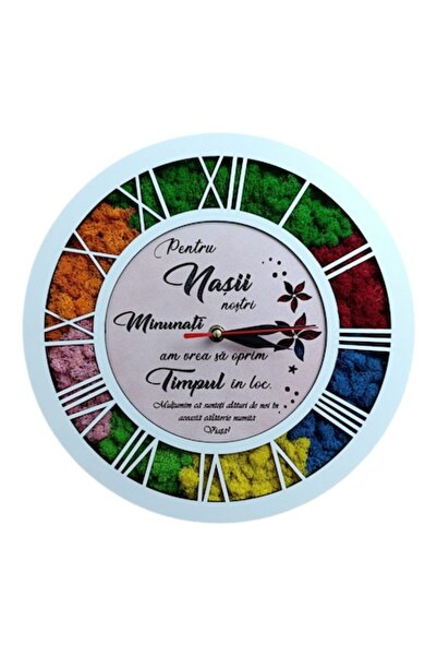 OEM Ceas de perete decorat cu lișani stabilizați, personalizat pentru genunch...