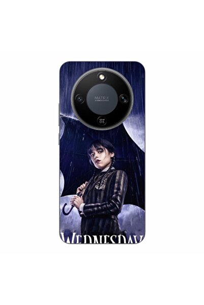 OEM Husa compatibila cu Honor Magic8 Lite Silicon Gel Tpu Model Wednesday Umb...