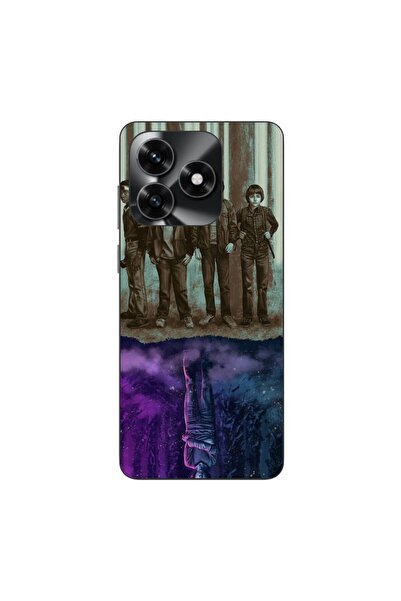 OEM Θήκη συμβατή με Honor X5c Plus από σιλικόνη gel TPU με σχέδιο Stranger Th...