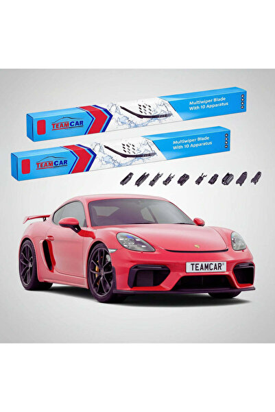 TEAMCAR Lamele ștergătoare Porsche 718 Cayman GT4 982 2016-2026 |   Set front...