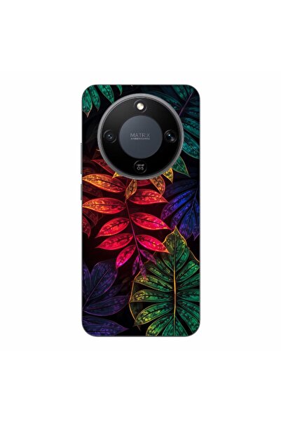 OEM Husa compatibila cu Honor Magic8 Lite Silicon Gel Tpu Model Minmal Neon L...