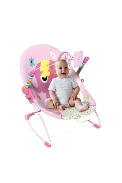 Noname Balansoar roz 2 in 1, Elefant