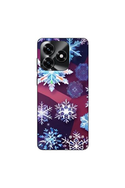 OEM Husa compatibila cu Honor X5c Plus Silicon Gel Tpu Model Fulgi de Gheata