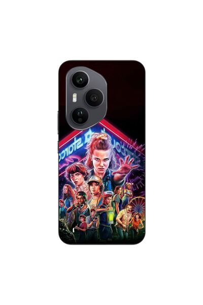 OEM Θήκη συμβατή με Honor 400 Pro, από σιλικόνη gel TPU, μοντέλο Stranger Thi...