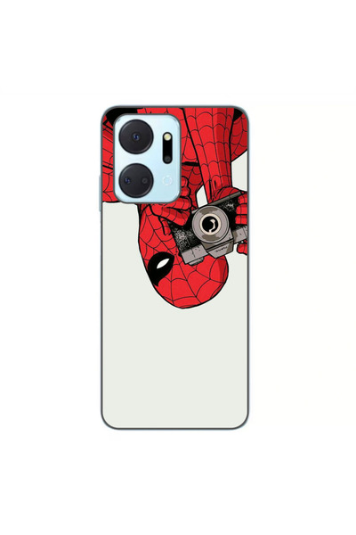 OEM Husa compatibila cu Honor X7a Silicon Gel Tpu Model Spiderman