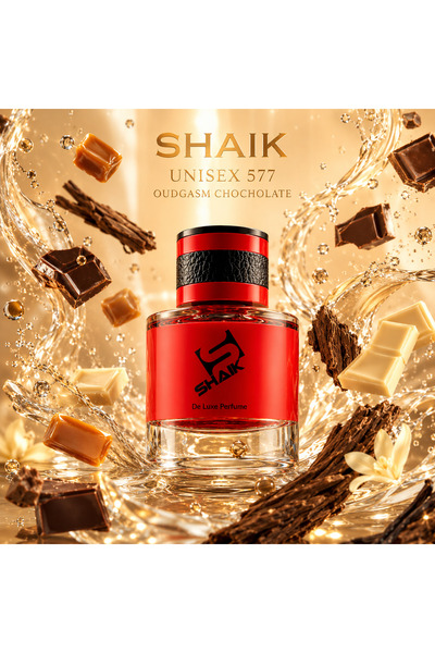 Shaik Deluxe 577 Unisex Chocolate 50 ml – Oudgasm Chocolate Oud Aroma, Sweet,...