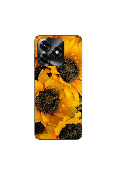 OEM Husa compatibila cu Honor X5c Plus Silicon Gel Tpu Model Floarea Soarelui