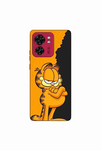 OEM Husa compatibila cu Motorola Edge 40 Silicon Gel Tpu Model Garfield Black...