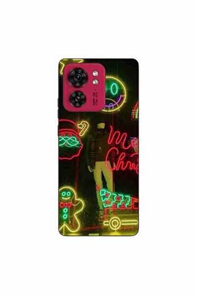 OEM Husa compatibila cu Motorola Edge 40 Silicon Gel Tpu Model Craciun Vitrin...