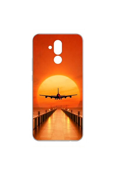 OEM Husa compatibila cu Huawei Mate 20 Lite Silicon Gel Tpu Model Airplane Su...