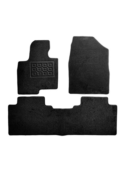 RapidAuto Set covorase auto mocheta Baic 7 2024→, Negru, 3 buc.