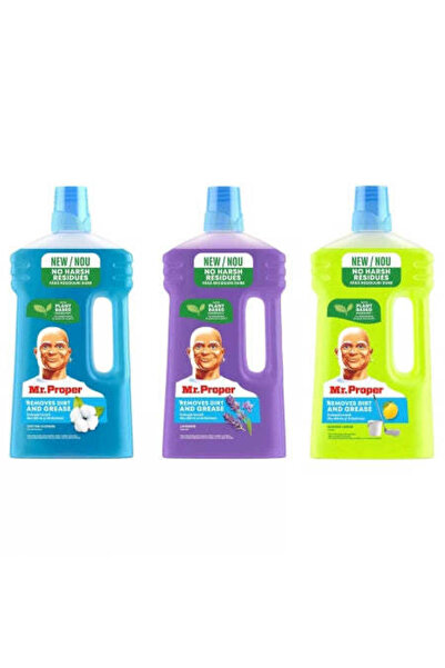Mr Proper Pachet 3 bucăți Detergent pentru suprafețe ceramice 1L