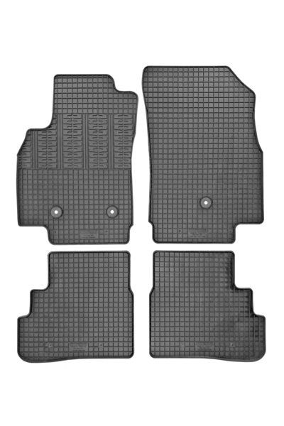 RapidAuto Set covorase auto din cauciuc Opel Karl 2015-2019, Negre