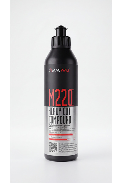 MACWAG M.220 Heavy Cut Compound (Kalın Çizik Giderici Pasta Cila) 250ml
