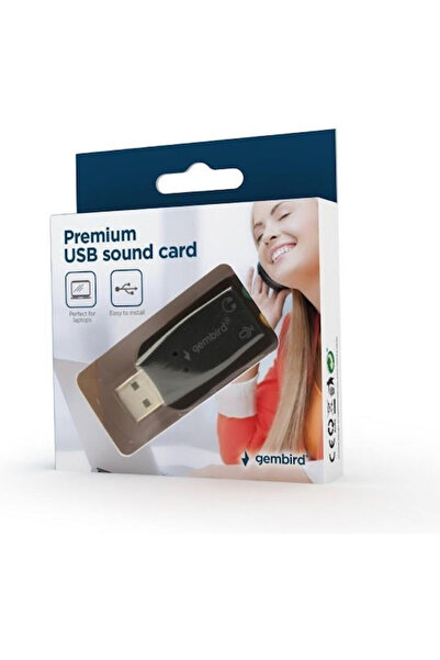 Gembird Virtus Plus Εξωτερική Κάρτα Ήχου USB