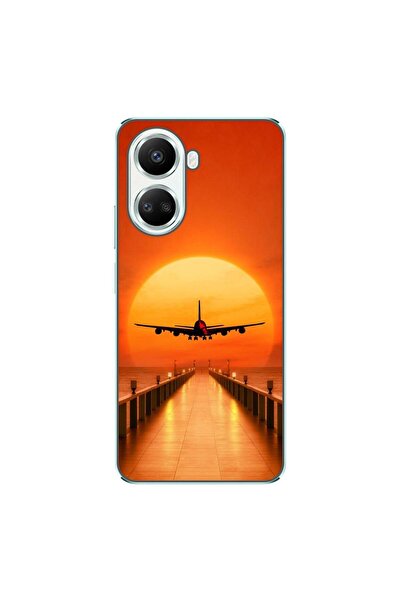 OEM Θήκη συμβατή με Huawei Nova 10 SE Σιλικόνης TPU με σχέδιο Ηλιοβασίλεμα με...