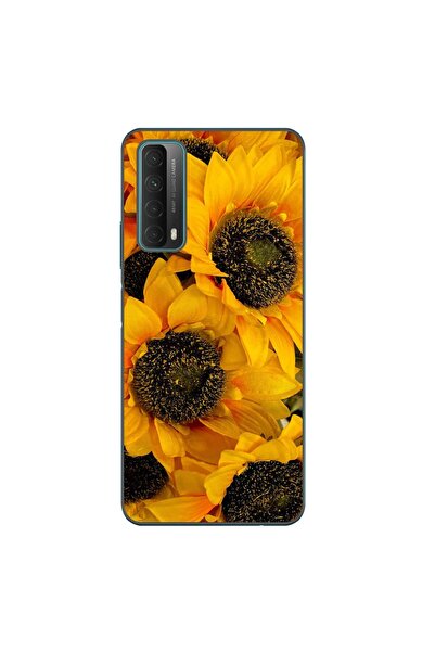 OEM Husa compatibila cu Huawei P Smart 2021 Silicon Gel Tpu Model Floarea Soa...