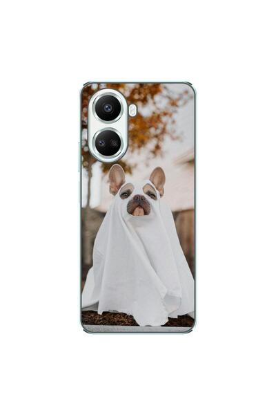 OEM Husa compatibila cu Huawei Nova 10 SE Silicon Gel Tpu Model Halloween Cat...