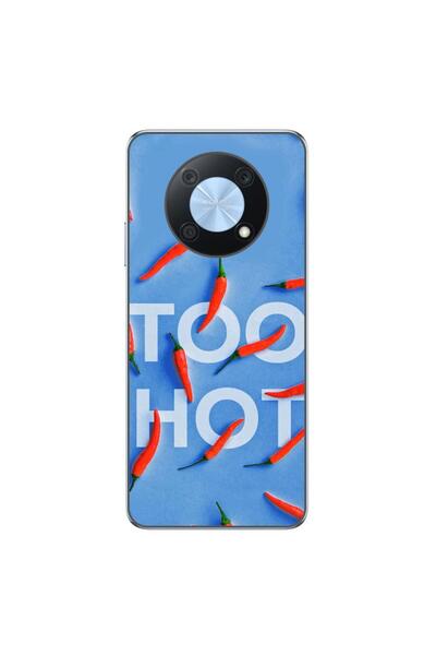 OEM Husa compatibila cu Huawei Nova Y90 Silicon Gel Tpu Model Mesaj Too Hot