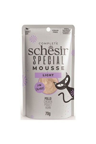 Schesir Plic pentru pisici Special Light Plic Mousse cu Pui 70 g