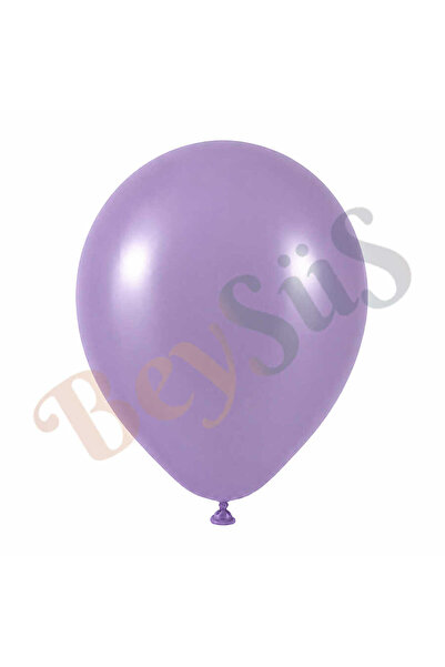 BeySüS Lavender Color Latex Retro Balloon (60 cm) - 1 Piece