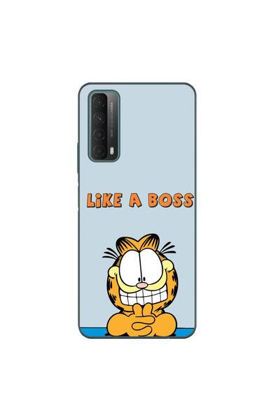 OEM Husa compatibila cu Huawei P Smart 2021 Silicon Gel Tpu Model Garfield Li...