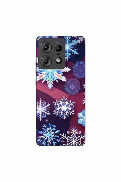 OEM Husa compatibila cu Motorola Edge 50 Pro Silicon Gel Tpu Model Fulgi de G...