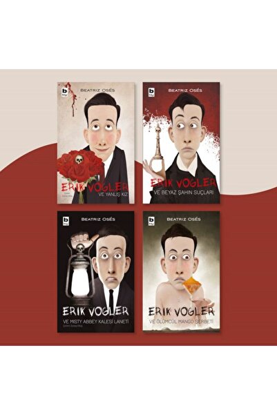 Bilgi Yayınevi Erik Vogler Maceraları seti (4 kitap)