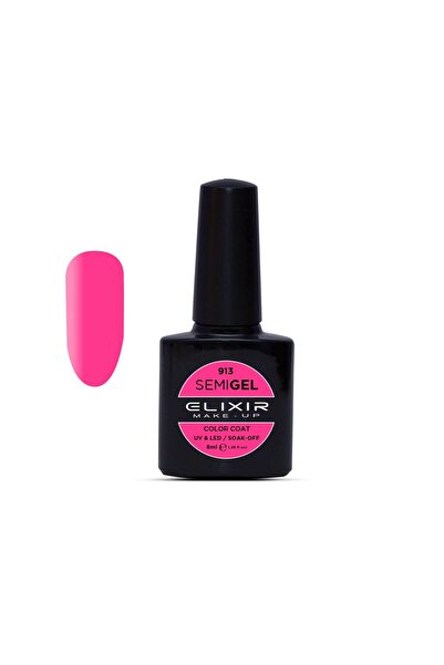 Elixir SEMI GEL (ΗΜΙΜΟΝΙΜΟ ΒΕΡΝΙΚΙ) - 913 (MAGENTA) 8ML