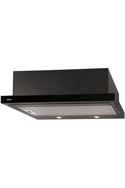 Akpo Hotă telescopică WK-7 LIGHT GLASS 60 Negru (265,5 m3/h; 600mm; culoare)