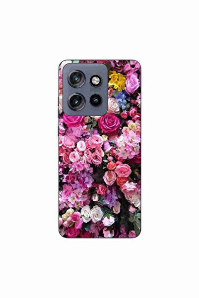 OEM Husa compatibila cu Motorola Edge 50 Neo Silicon Gel Tpu Model Trandafiri...