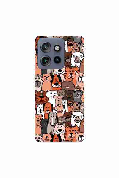 OEM Husa compatibila cu Motorola Edge 50 Neo Silicon Gel Tpu Model Caini si P...