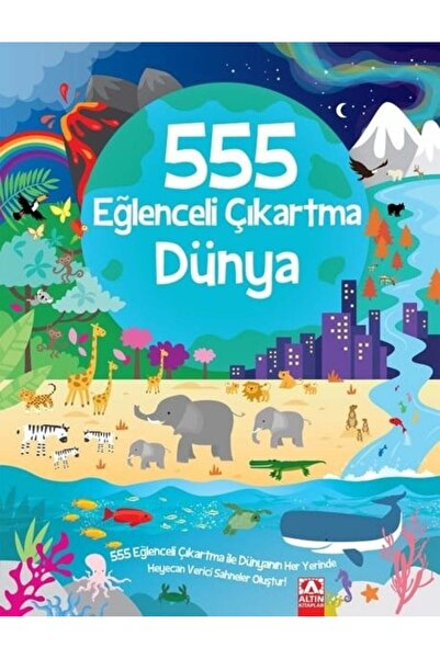 Altın Kitaplar 555 Fun Stickers - World
