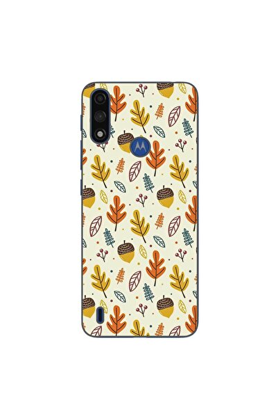 OEM Калъф, съвместим с Motorola Moto E7 Power, силиконов гел TPU модел с есен...